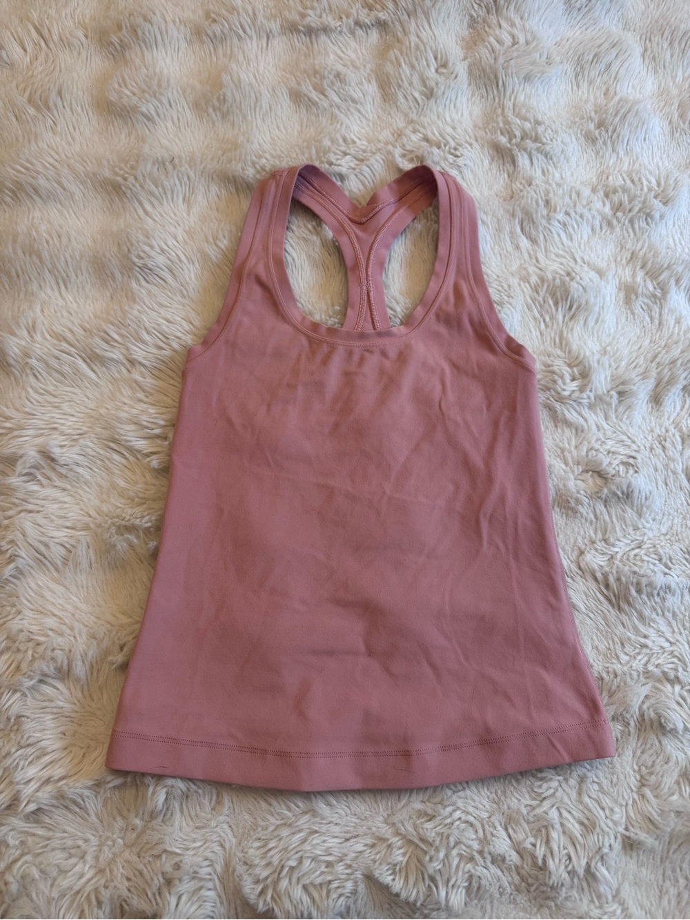 Lululemon pale pink tank